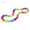 42.5 Inch Rainbow Ball Necklace - 12 Count view 2