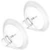 2 Pack 19mm Soft Rim Flanges for Medela Pump in StyleCompatible with Symphony, Sonata, Freestyle, Maxflow, PersonalFit and Lansinoh Signature Pro view 1