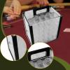 Menolana Acrylic Chip Case Container Organizer 1000 Chips Capacity Chip Carrier Carry Case for Commercial Activities Casual Game Night, with 40mm Cases view 4