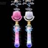 18 Inch Mermaid Rotating Bubble Wand with Light-Up Feature - 1 Count view 2