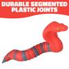 8 Inch Wiggle Sensory King Cobra  12 Count Display view 2