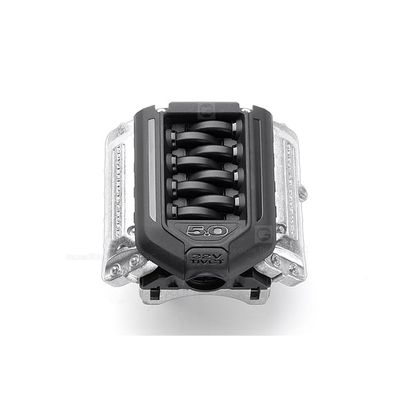 F11 V8 Simulation Engine Radiator Motor Cooling Fan for 1/10 RC Cover Car TRX-4 scx10 90046 Upgrade Kit
