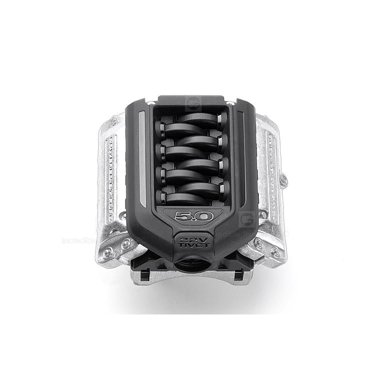 F11 V8 Simulation Engine Radiator Motor Cooling Fan for 1/10 RC Cover Car TRX-4 scx10 90046 Upgrade Kit