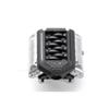 F11 V8 Simulation Engine Radiator Motor Cooling Fan for 1/10 RC Cover Car TRX-4 scx10 90046 Upgrade Kit view 1