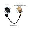 5.8GHz Long Range FPV Antenna, 2.5db High Gain LHCP SMA Male Antenna Compatible with FPV RC Drone & Transmitter (UP155L) view 4