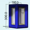 6x6x10ft Inflatable Money Machine Booth Inflatable Cash Cube Machine for Event Promotion(with 1100W Blower and 250w Built-in Blower ) view 2