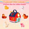 Momibeni Baby Toys 6-12 Months, Soft Barn Stuffed Farm Animals, Rattle and Portable Baby Farmhouse Toy, Farm Animals for Toddlers 1-3 Gifts Christmas Baby Stocking Stuffed view 3
