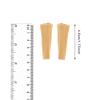 1/12 Scale Female Action Figure Socks Stockings Doll Clothes Dress up Stylish Miniature Clothing Long Socks Leg Warmers, Yellow view 3