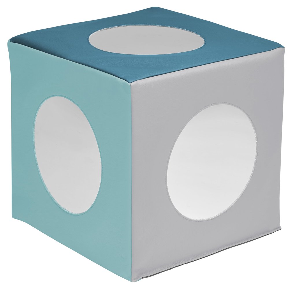 Back2School Express Peek 'n' See Sensory Activity Mirror Cube, Baby Essentials, Contemporary