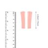 1/12 Scale Female Action Figure Socks Stockings Doll Clothes Dress up Stylish Miniature Clothing Long Socks Leg Warmers, Pink view 3