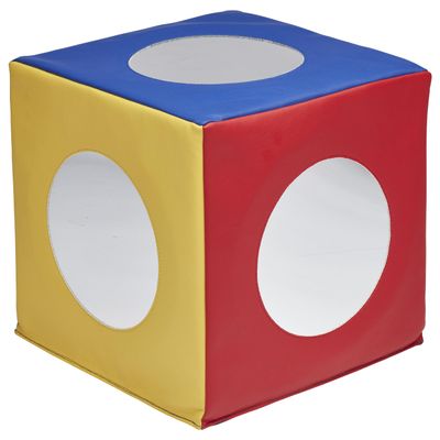 Back2School Express Peek 'n' See Sensory Activity Mirror Cube, Baby Essentials, Assorted