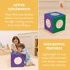 Back2School Express Peek 'n' See Sensory Activity Mirror Cube, Baby Essentials, Assorted view 4