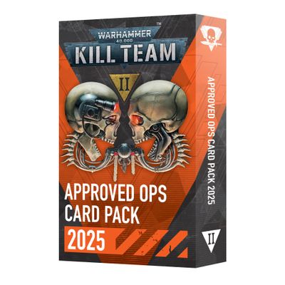 Games Workshop Kill Team: Approved Ops Card Pack (2025)