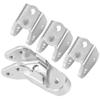 Aluminum Alloy Link Mount Set RC Accessory Part Fit Redcat Scout II Gen8 RC Car Silver Black Titanium Color 4PCS 1/10 RC Car (Silver) view 1