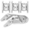 Aluminum Alloy Link Mount Set RC Accessory Part Fit Redcat Scout II Gen8 RC Car Silver Black Titanium Color 4PCS 1/10 RC Car (Silver) view 3