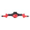 Aluminum Alloy Steel Axle Upgrade Parts Accessory Fit for SCX10 1/10 RC Car Model Front Rear Axle RC Car Axle Black Red Color Durable Off Road Performance (Backbridge) view 3