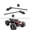 For Jlb For Racing For Cheetah 11101 21101 J3 Speed Ea1061 1/10 Rc Car Accessories Kit 2pcs Metal Drive Shaft Cvd RC Car Transmission Shaft view 2