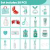 PJG Doctor Kit 3-5, Pretend Doctor Play Set with Costume and Stethoscope ,Doctor Kit Toys for 3 4 5 Years Old Girls Boys for Birthday Gift / Christmas (Pink) view 4