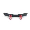 RC Accessories For WPL B14 B36 Q60 Q61 4WD 6WD 1/16 RC Car Metal Front Bumper With Tow Hook Military Truck Upgrade Parts Accessories(Black) view 2