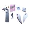 Aluminum Upgrade Kit, Steering Tail Rudder + Rudders/Water Jets + Propeller, Compatible with WL916 RC Speedboat view 1