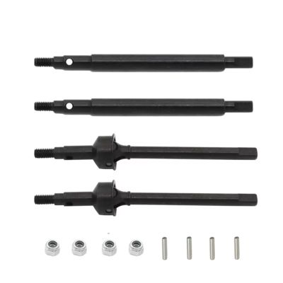 For Traxxas For TRX-4M 1/18 RC Crawler Car Upgrade Parts A28M-Metal Front And Rear Drive Shaft CVD Driveshaft RC Car Transmission Shaft