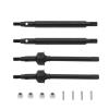 For Traxxas For TRX-4M 1/18 RC Crawler Car Upgrade Parts A28M-Metal Front And Rear Drive Shaft CVD Driveshaft RC Car Transmission Shaft view 1