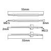 For Traxxas For TRX-4M 1/18 RC Crawler Car Upgrade Parts A28M-Metal Front And Rear Drive Shaft CVD Driveshaft RC Car Transmission Shaft view 2