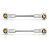 Compatible with Kyosho for MINI-Z 4x4 1/18 1/24 RC Car Upgrade Parts Accessories 4pcs Metal Suspension Link Rod Pull Rod RC Parts view 2