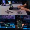 3D Printed Dragon with Wings Glow in The Dark, Dragon Eggs with Dragon Inside, Flexible Articulated Fidget Toy, Easter Mythical Pieces, Cool Luminous Desk Decor Gift for Kids & Adults view 3
