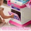 Lehoo Castle Doctor Kit for Toddlers 3-5 Pink, Gifts for Girls 2-4 Years Old, Kids Doctors Play Set, Mobile Cart with Lights and Sound, Toys for Girls 3+ 4 5 Years Old, Christmas view 3