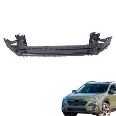 Black Front Bumper Reinforcement Impact Bar Single Hole Replacement for Crosstrek 2024 57711FN05A9P