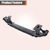 Black Front Bumper Reinforcement Impact Bar Single Hole Replacement for Crosstrek 2024 57711FN05A9P view 3