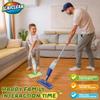 ILAVCLEAN 2-Set Toy Mop for Kids - Toddler Real Spray Flat Floor Mop Montessori Cleaning Toy Set, Educational and Fun Gifts for Boys and Girls Ages 4+ view 4