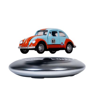CENTRALEV Magnetic Levitation Volkswagen Beetle Car 1:36 Model, 360 Rotating Floating with LED Lights, Gift for Men Boys Tech Lovers Car Collectors, Desk Decor for Valentines Christmas