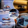 CENTRALEV Magnetic Levitation Volkswagen Beetle Car 1:36 Model, 360 Rotating Floating with LED Lights, Gift for Men Boys Tech Lovers Car Collectors, Desk Decor for Valentines Christmas view 4