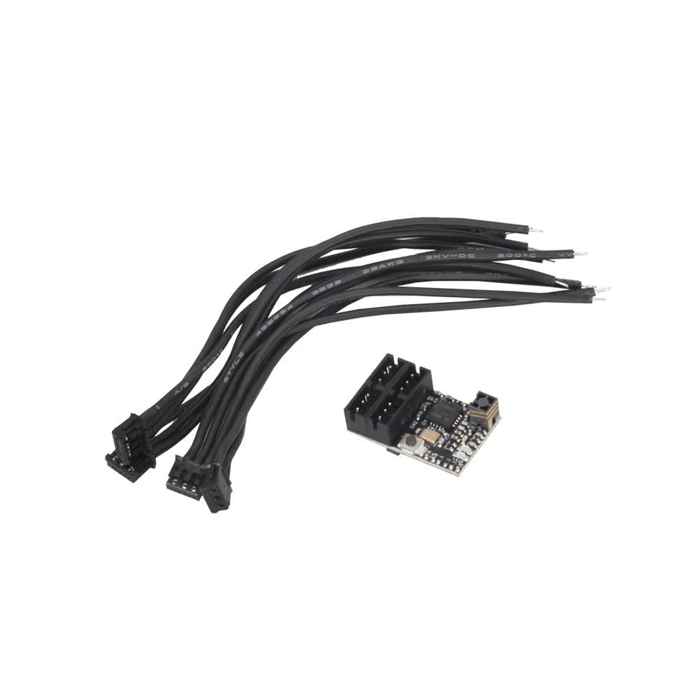 2.4GHz FH3/FH4 4CH Receiver, Micro Size with Failsafe, for M17 M12S MT4S Radio RC Racing Drift Car(Tower ANT Mini Rx)