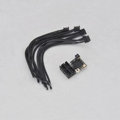 F-4G 2.4GHz 4CH Receiver, Super Response Failsafe Micro Receiver for 10PX Transmitter, High Speed Compatible for RC Car(Tower ANT Mini Rx)