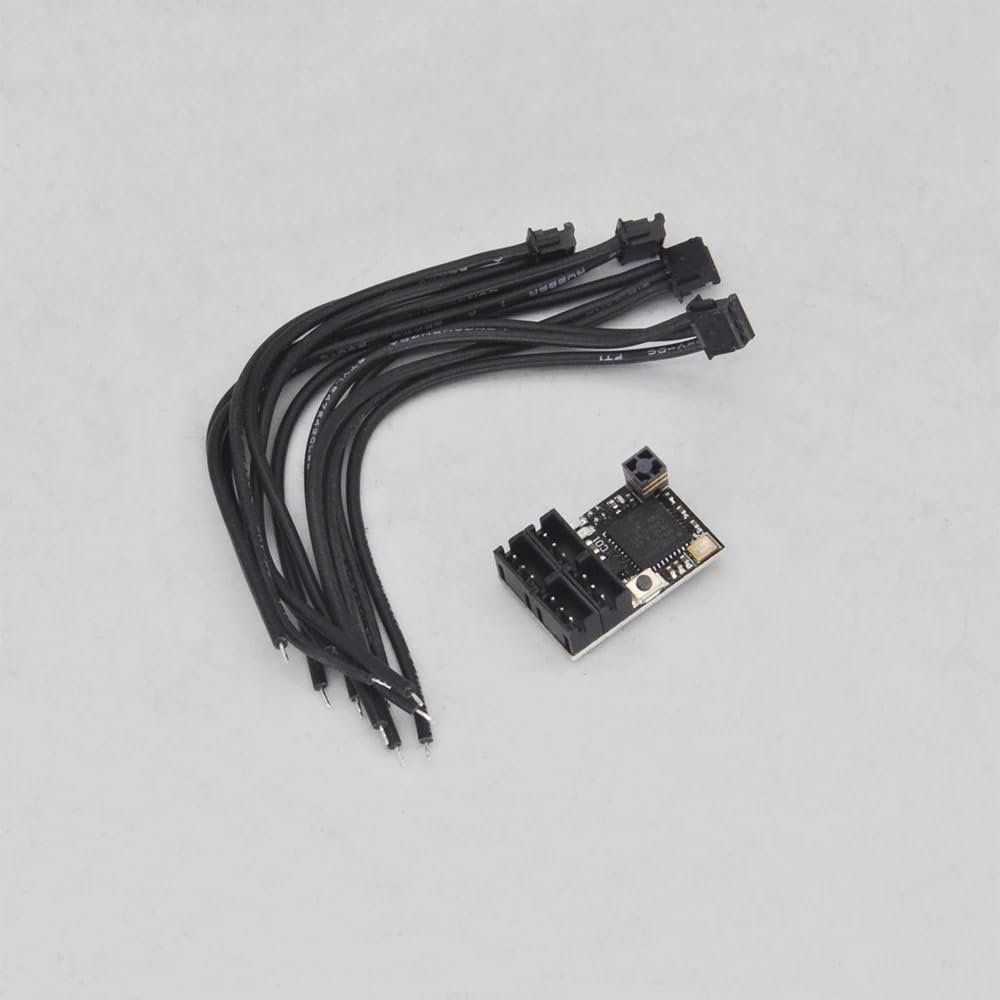 F-4G 2.4GHz 4CH Receiver, Super Response Failsafe Micro Receiver for 10PX Transmitter, High Speed Compatible for RC Car(Tower ANT Mini Rx)