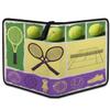 Cmizedevise Tennis Sports Theme 9 Pocket Trading Card Binder, Card Binder Holder Fits 900 Cards With 50 Sleeves, Portable Collection Card Ablum for TCG, Sports Cards view 4