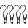 4pcs Tent Tarp Hook Clips Multipurpose Portable Hanging Tarp Hook Clip for Outdoor Activity view 3