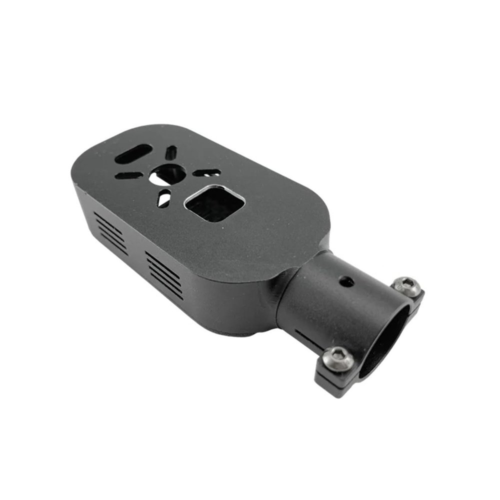 1PCS RC Multi-Rotor Airplane 18mm Carbon Tube Aluminum Alloy Connector 6S 40A ESC 4112 Motor Mounting Seat Engine Mount Base