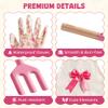 ROBUD Kids Gardening Set 18 PCS Bow Theme Garden Tools for Kids with Storage Bag, Apron, Waterproof Gloves, and Planting Cards  Educational Outdoor STEM Gardening Toy Gift for Girls and Toddlers view 4