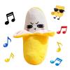 Baby Musical Sensory Toy,nteractive Musical Plush Toy with SoundsSensory Activity Learning Educational Kid Toy,Fun Christmas and Birthday Gifts Suitable for Multiplayer interaction (Yellow Banana) view 1