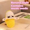 Baby Musical Sensory Toy,nteractive Musical Plush Toy with SoundsSensory Activity Learning Educational Kid Toy,Fun Christmas and Birthday Gifts Suitable for Multiplayer interaction (Yellow Banana) view 2