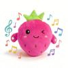 Baby Musical Sensory Toy,nteractive Musical Plush Toy with SoundsSensory Activity Learning Educational Kid Toy,Fun Christmas and Birthday Gifts Suitable for Multiplayer interaction (pink strawberry) view 1