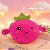 Baby Musical Sensory Toy,nteractive Musical Plush Toy with SoundsSensory Activity Learning Educational Kid Toy,Fun Christmas and Birthday Gifts Suitable for Multiplayer interaction (pink strawberry) view 2