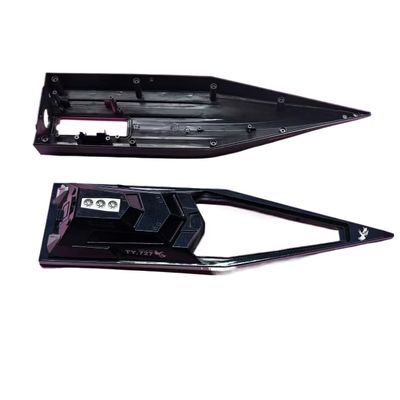 Hull, Upper and Lower Parts, Compatible with TX727 RC Jet Boat(Black)
