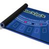 70" x 35" Poker Mat for Table Blackjack Tabletop Layout with Non-Slip Rubber Backing, Waterproof Tear-Resistant Surface for Home Game Nights view 1