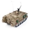 wheelfun TD 1/16 RC Tank M2412-C M113A2 APC Infrared Turret Rotary 360 Degree Remote Control Eletric Military Vehicle Metal Wheels Hobby Grade Model for Adult Hobby view 4