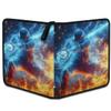 Cmizedevise Cool Fire Baseball 9 Pocket Trading Card Binder, Sports Ball Card Binder Holder Fits 900 Cards With 50 Sleeves, Portable Collection Card Ablum for TCG, Sports Cards view 4